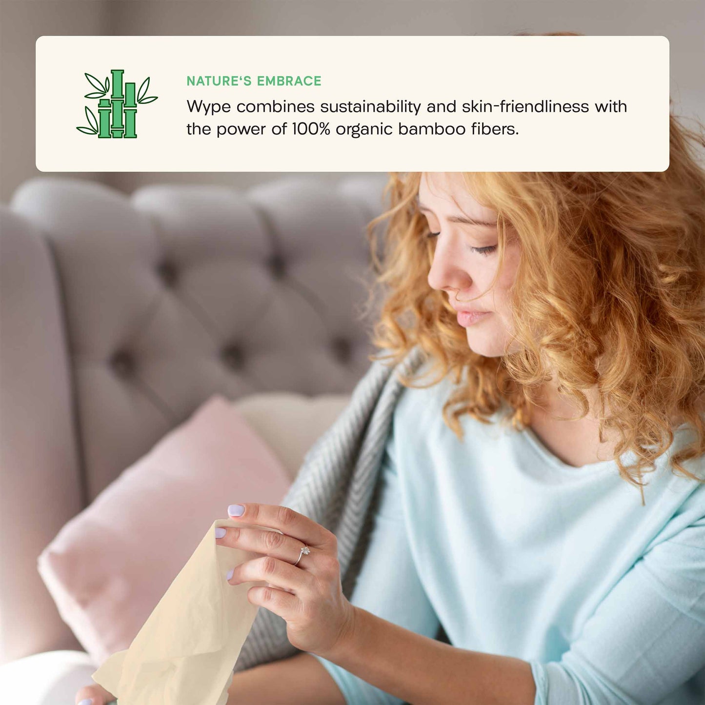 Unbleached Bamboo Facial Tissues