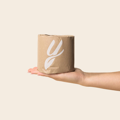 Unbleached Bamboo Toilet Paper