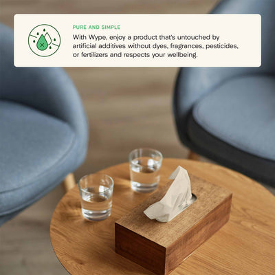 Unbleached Bamboo Facial Tissues